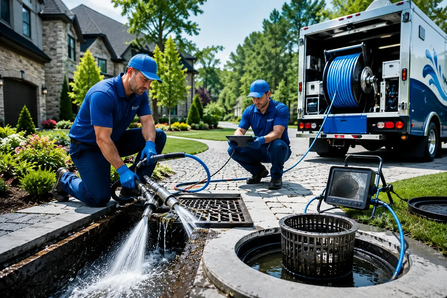 Local outdoor drain cleaning professionals in Cypress, TX